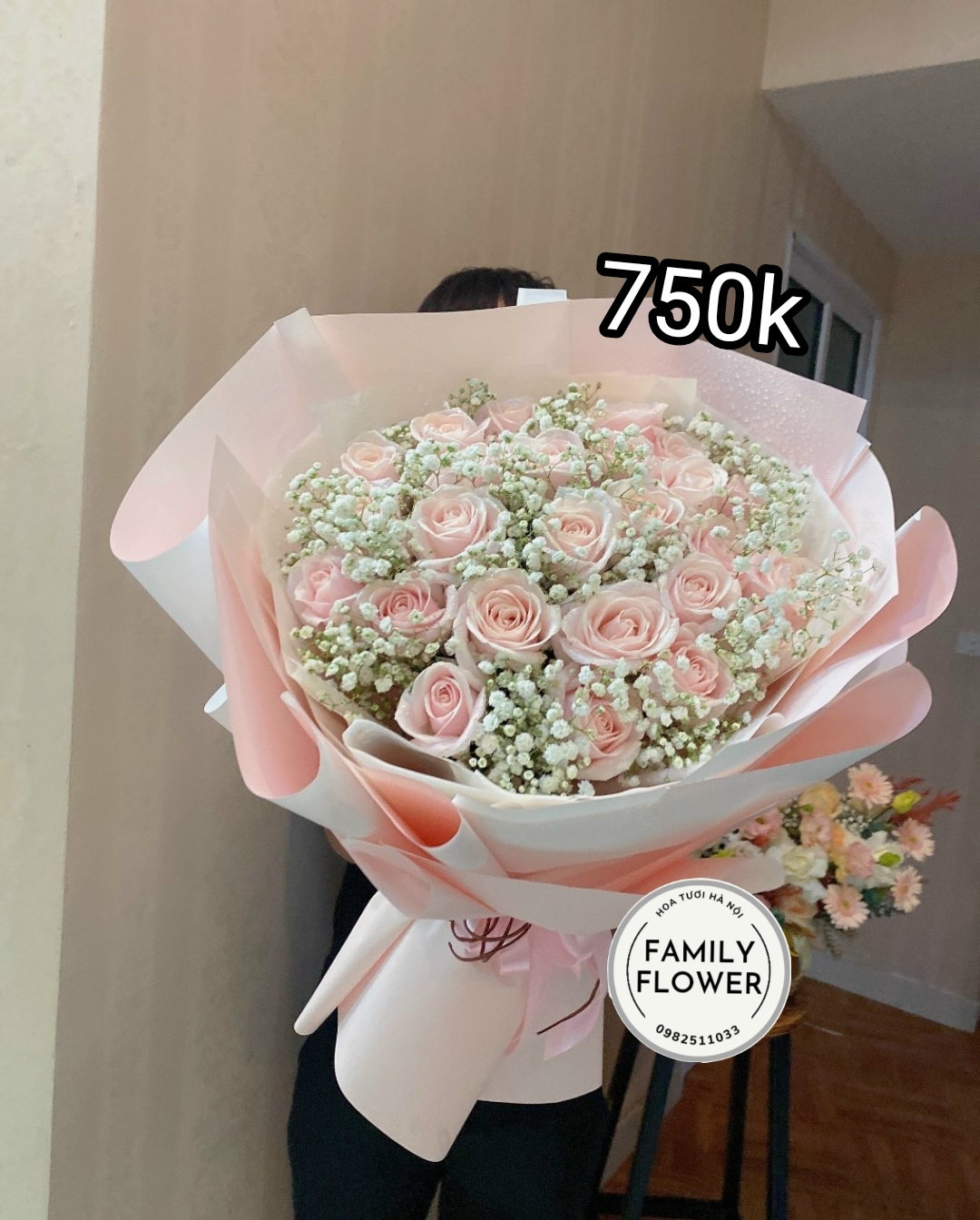 Hoa tươi Hà Nội - Bó hoa chúc mừng nhân ngày 8/3