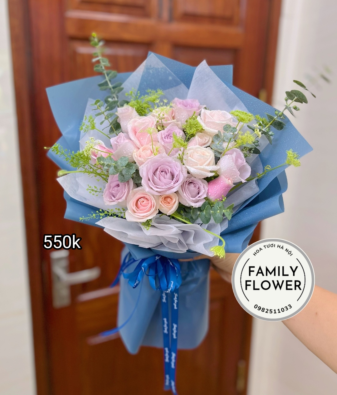 Hoa tươi Hà Nội - Bó hoa chúc mừng nhân ngày 8/3