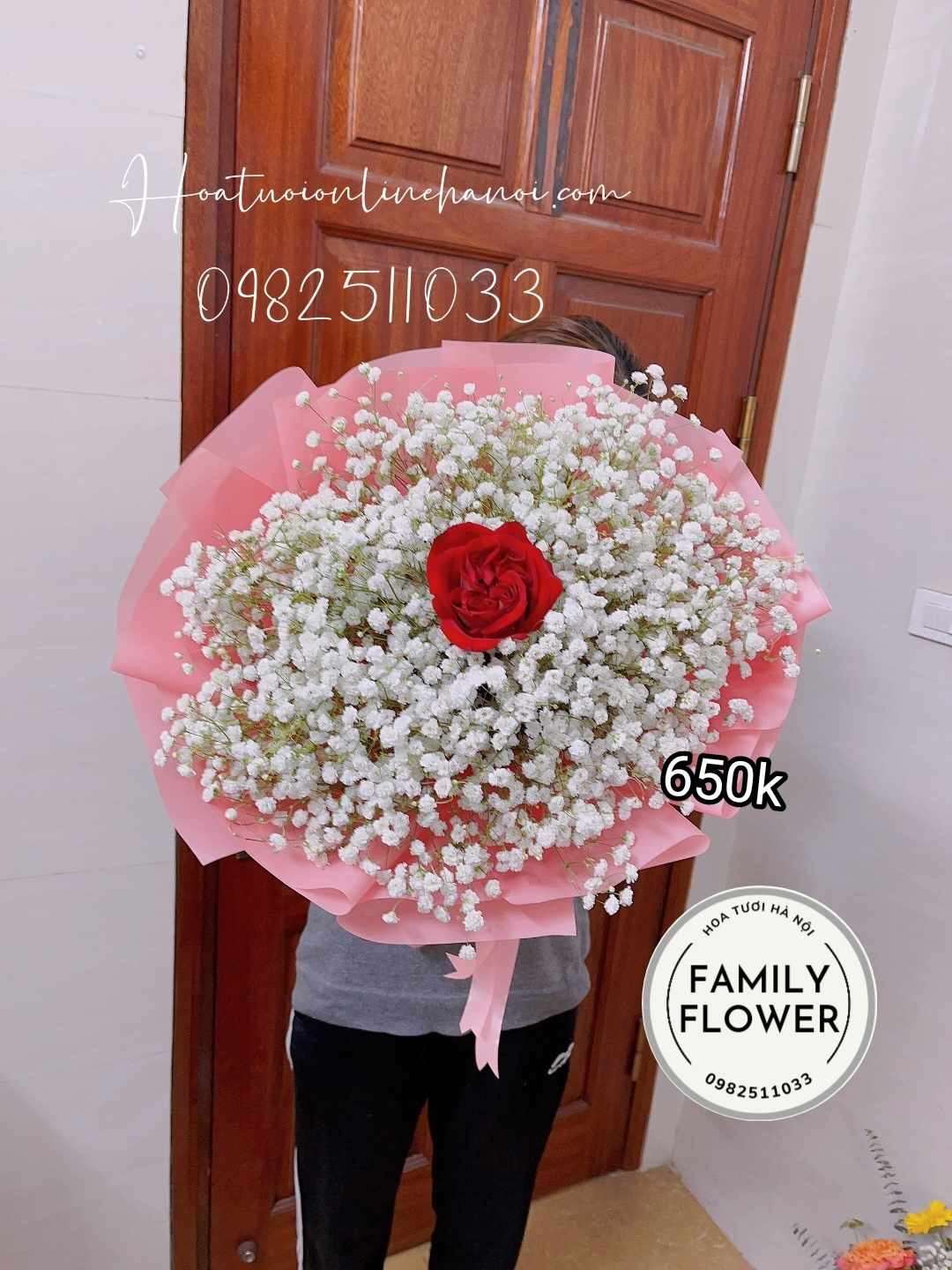 Hoa tươi Hà Nội - Các mẫu baby nhân ngày 8/3