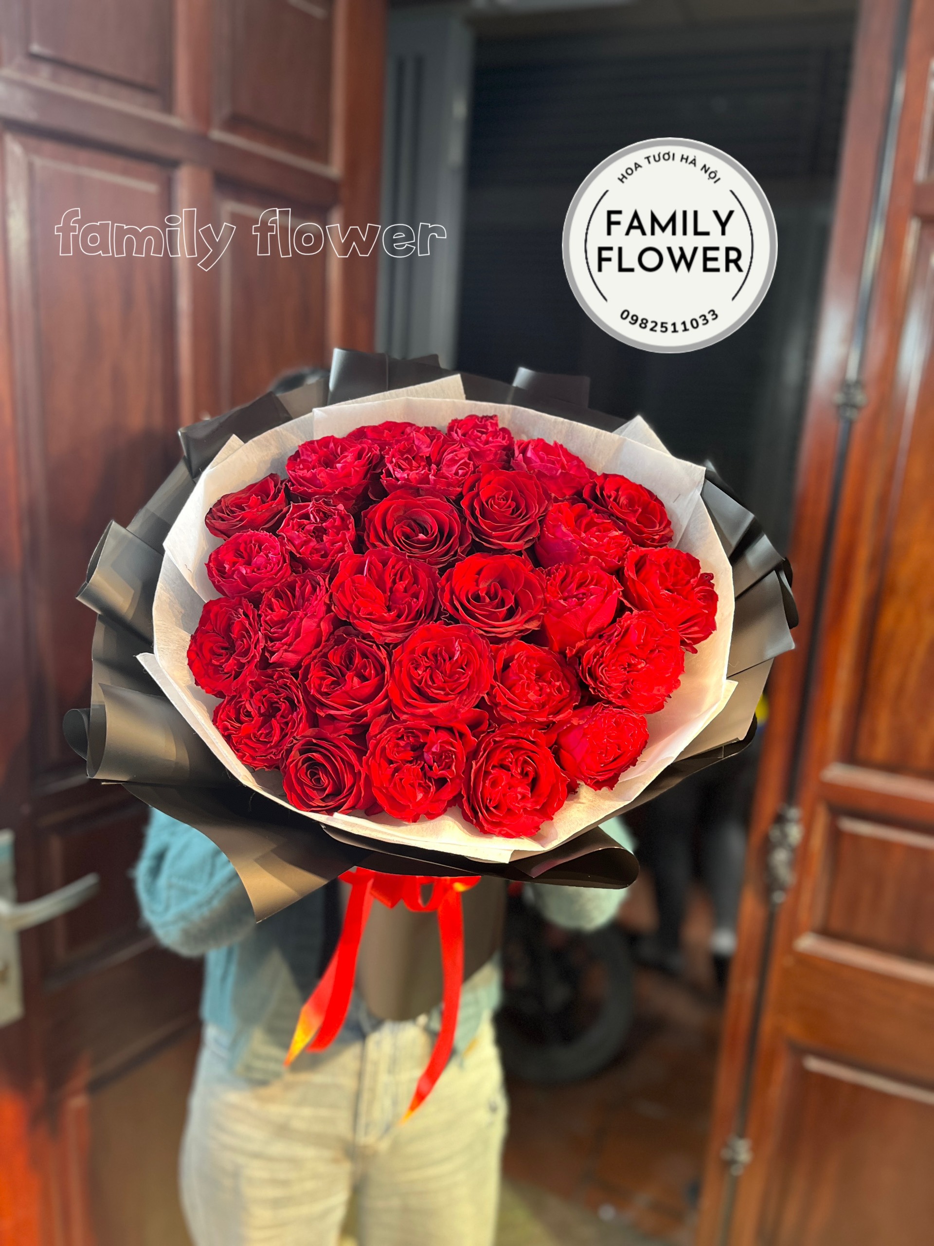 Hoa tươi Ba Đình , bó hoa hồng đỏ tặng vợ ở Ba Đình Hà Nội