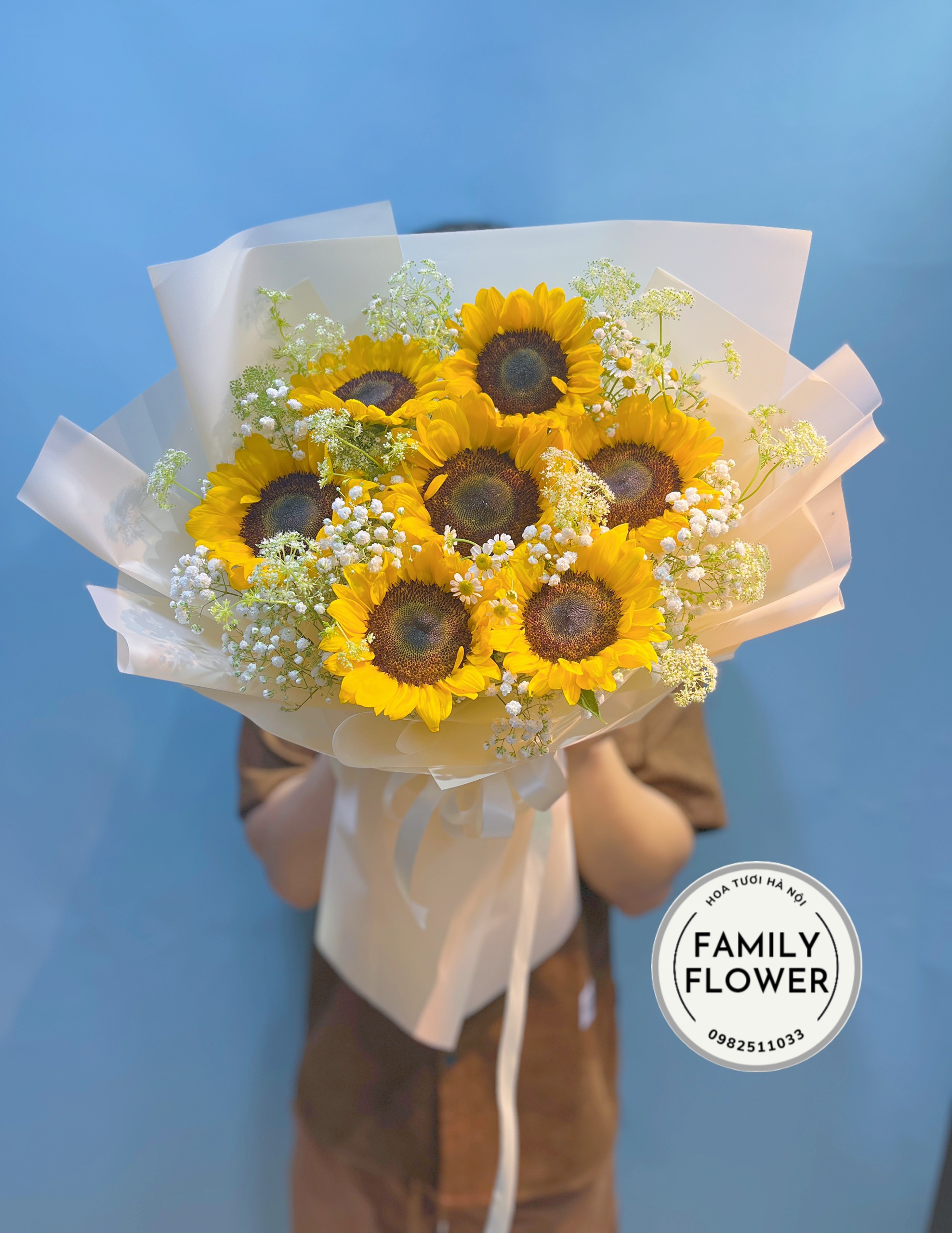 Bó hoa hướng dương tặng tốt nghiệp ở Hà Nội ! Hoa tốt nghiệp Hà Nội
