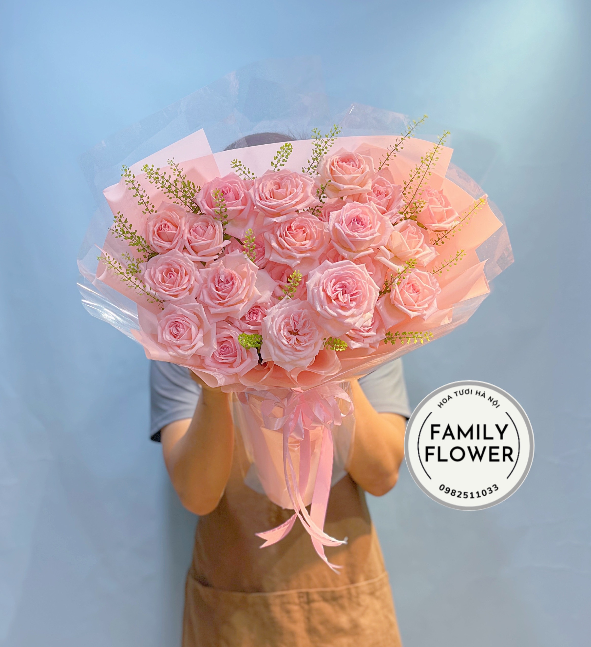 Bó ohara hồng tặng người yêu ở quận Cầu Giấy , Ba Đình Hà Nội ! Hoa hồng ohara !