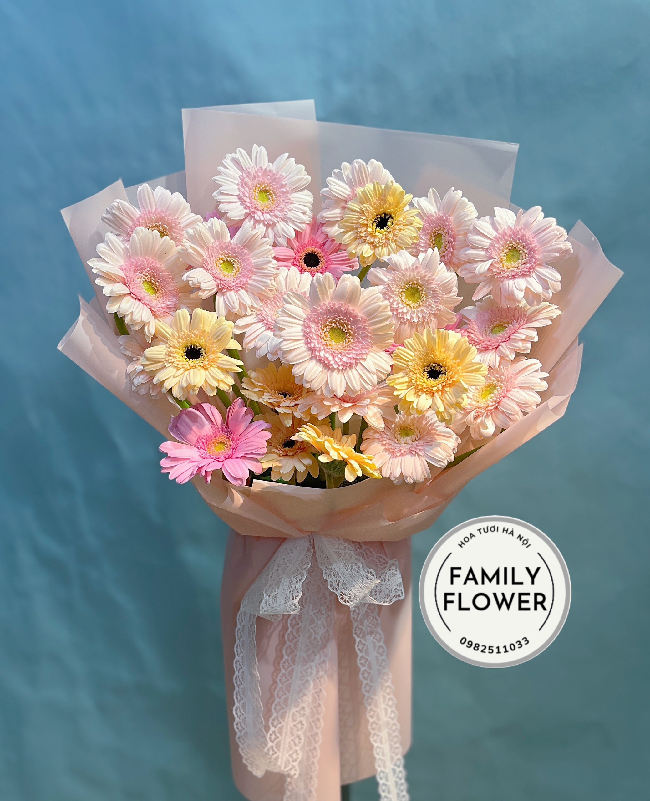 Bó hoa đồng tiền tặng sinh nhật quận Ba Đình Hà Nội ! Hoa tươi Ba Đình