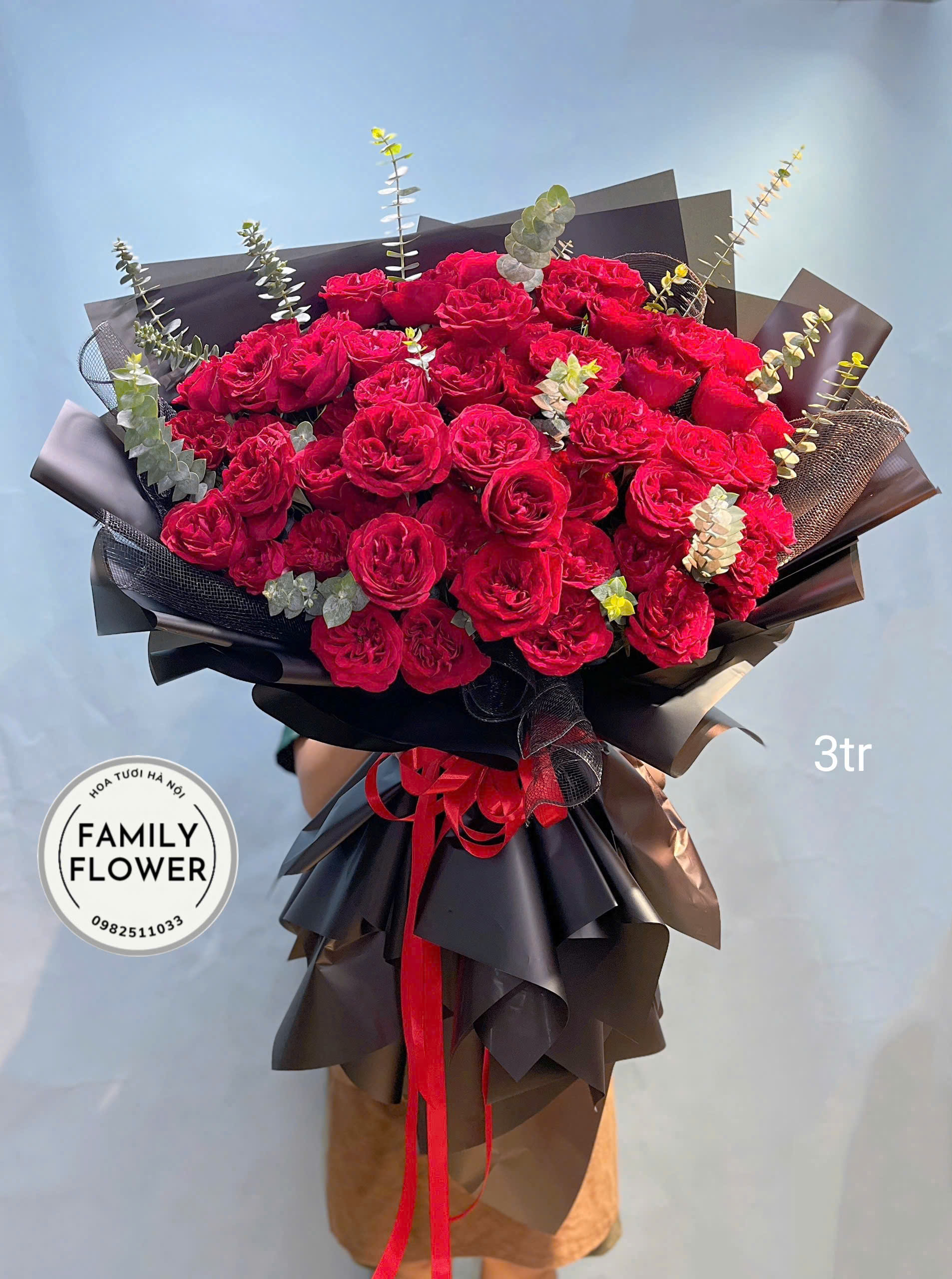 Bó hồng đỏ tặng 20/10 nhân ngày phụ nữ Việt Nam tại Ba Đình Hà Nội ! Hoa chúc mừng tại hà Nội ! Mua hoa tươi online Hà Nội