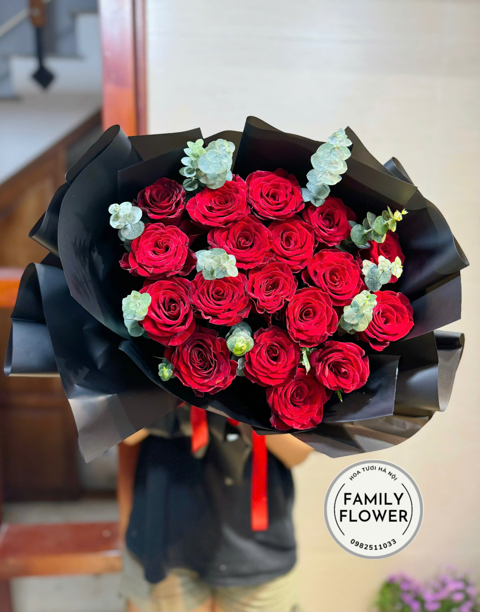 Bó hoa hồng đỏ ! Mua hoa hồng đỏ Hà Nội ! Điện hoa Hà Nội