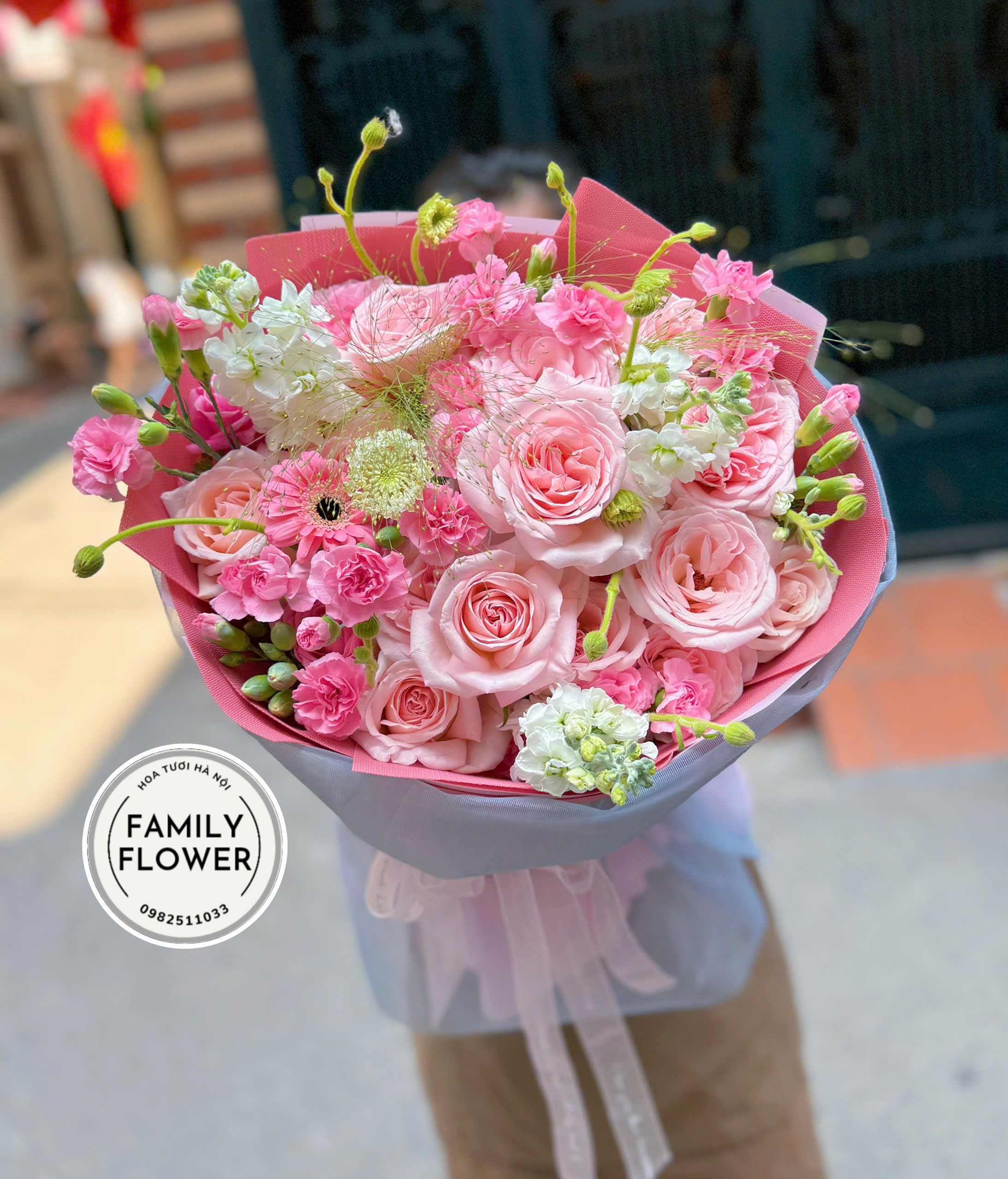 Bó hoa hồng tặng sinh nhật người yêu ở Hà Nội ! Mua hoa tươi Hà Nội