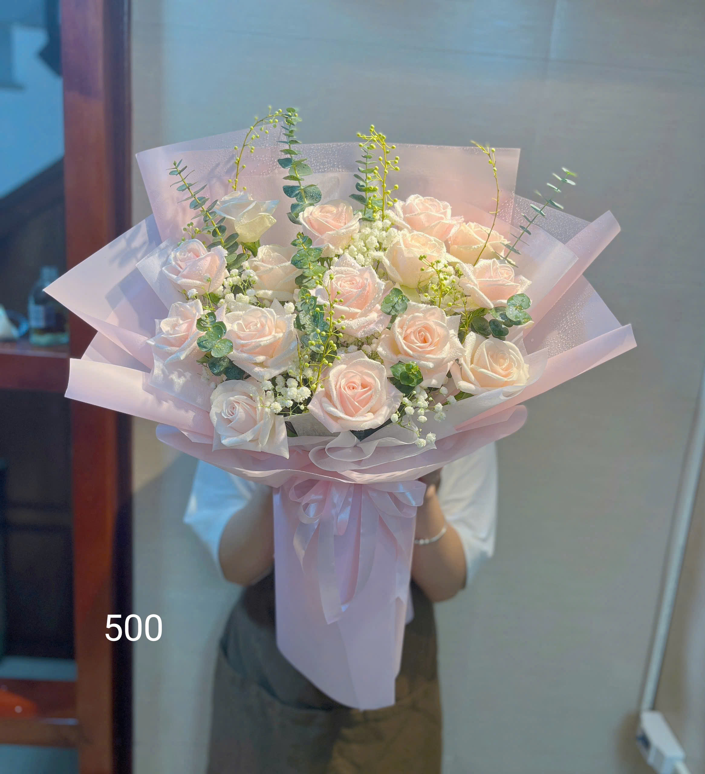 Bó hoa tặng chúc mừng 8/3 tại Hà Nội ! Mua hoa tươi online Hà Nội