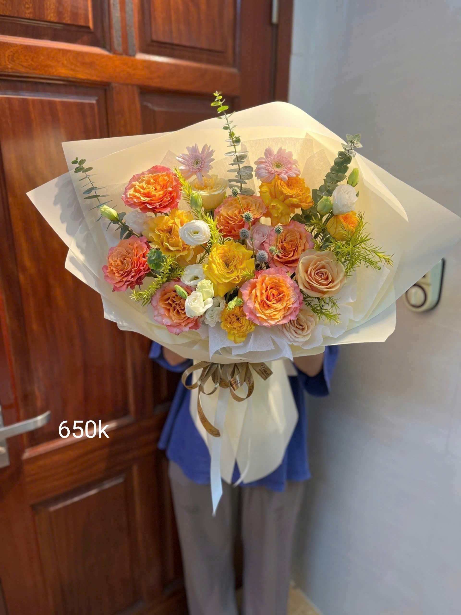 Bó hoa tặng chúc mừng 8/3 tại Hà Nội ! Mua hoa tươi online Hà Nội