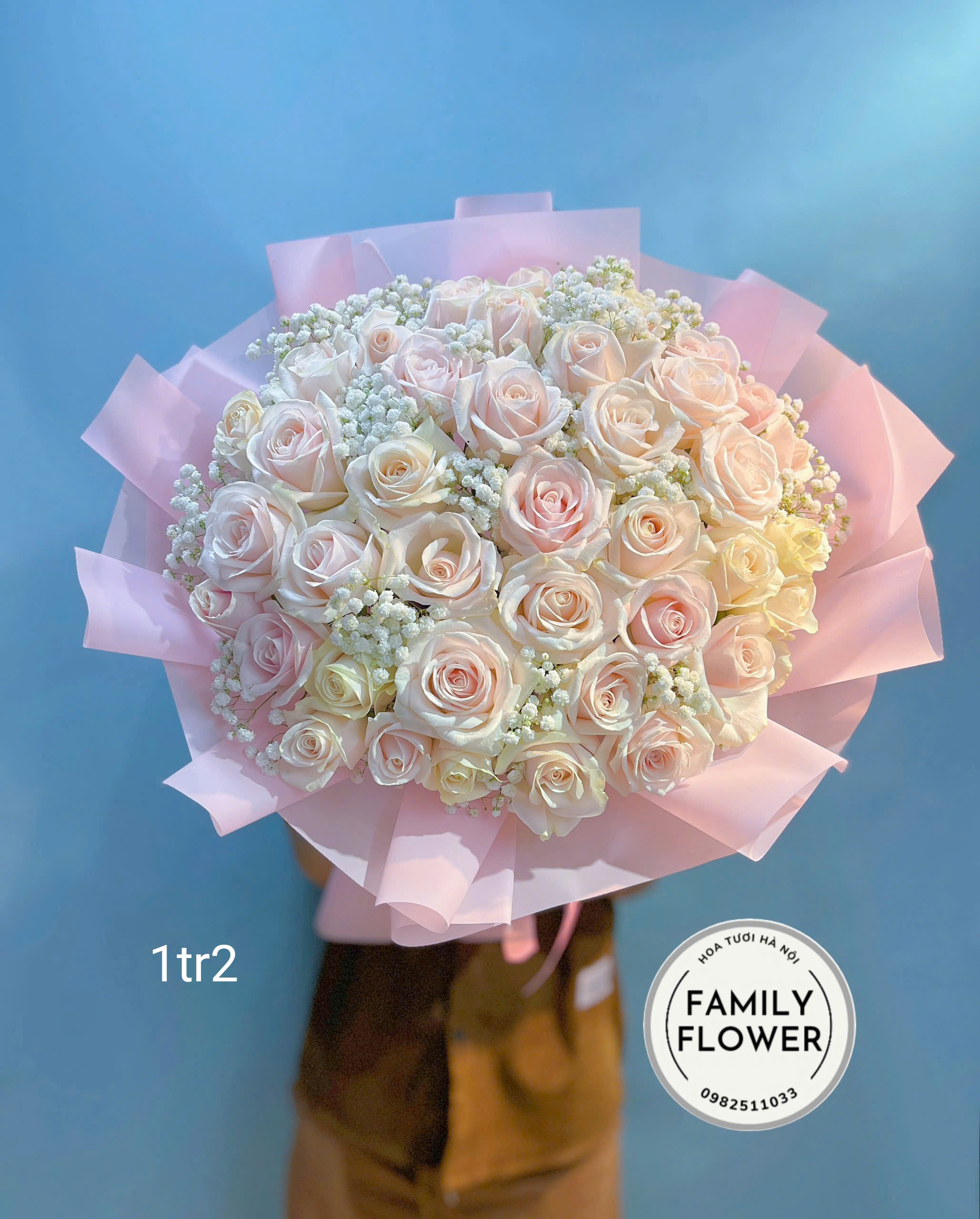Bó hoa tặng chúc mừng 8/3 tại Hà Nội ! Mua hoa tươi online Hà Nội