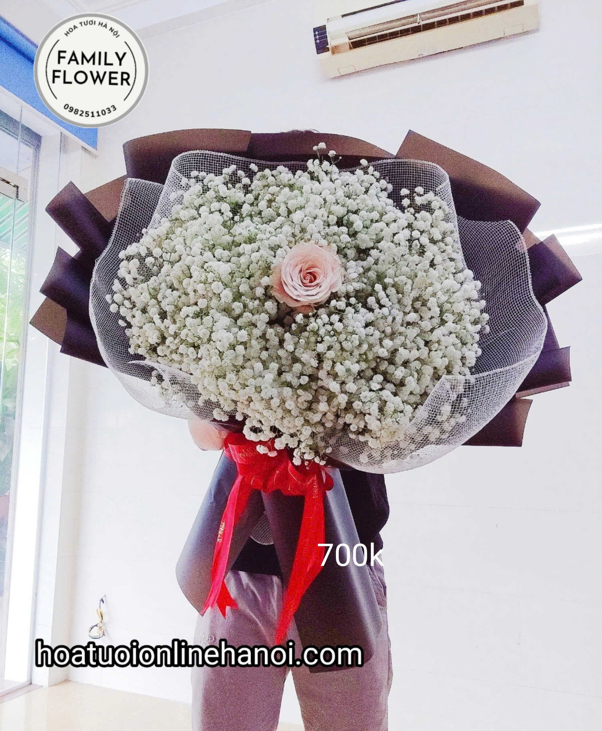 Gợi ý những mẫu hoa baby tặng em người yêu, vợ, mẹ,cô giáo,... nhân dịp 8/3 tại Cầu Giấy Hà Nội ! Mua hoa tươi online Hà Nội