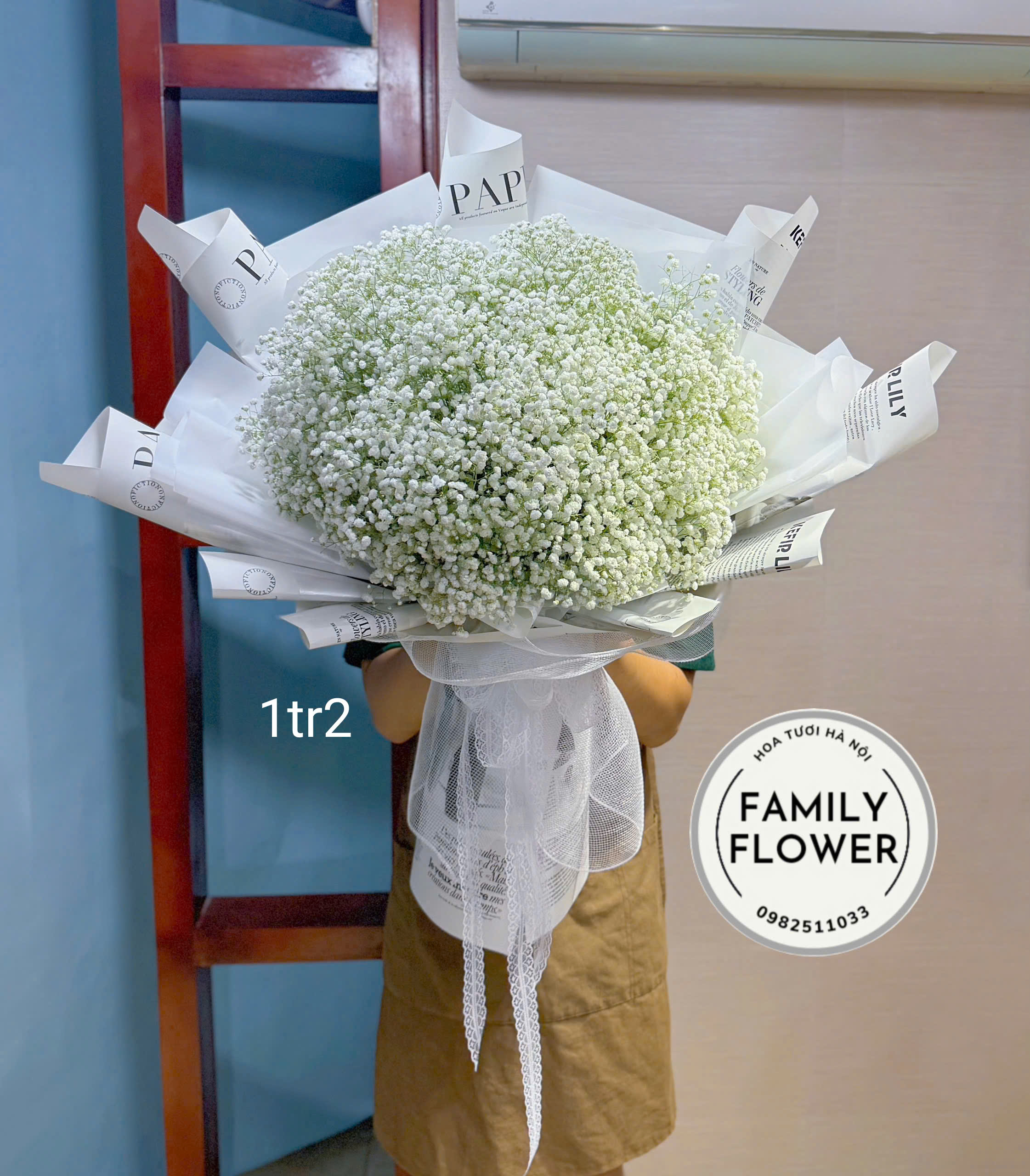 Gợi ý những mẫu hoa baby tặng em người yêu, vợ, mẹ,cô giáo,... nhân dịp 8/3 tại Cầu Giấy Hà Nội ! Mua hoa tươi online Hà Nội