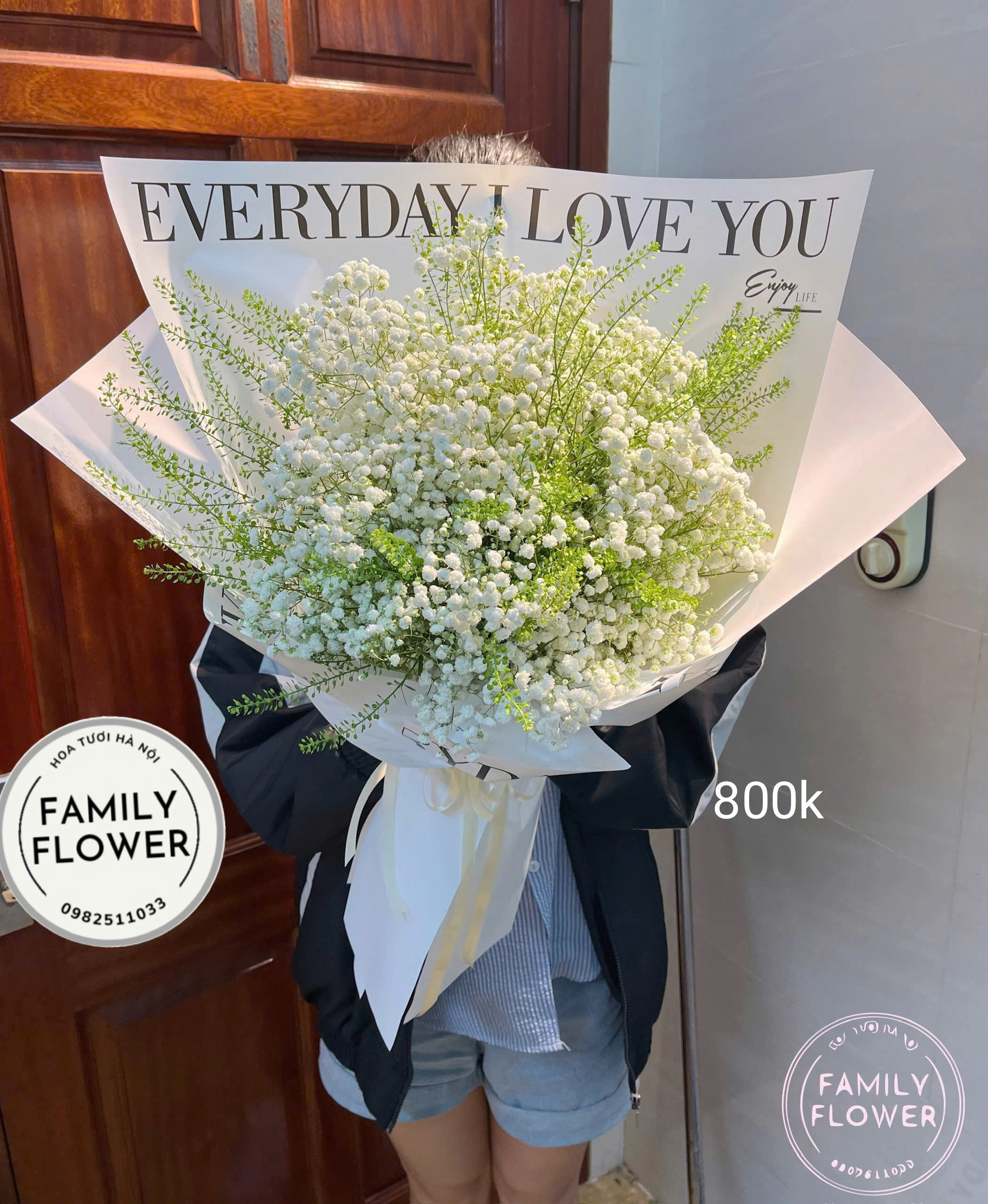 Gợi ý những mẫu hoa baby tặng em người yêu, vợ, mẹ,cô giáo,... nhân dịp 8/3 tại Cầu Giấy Hà Nội ! Mua hoa tươi online Hà Nội