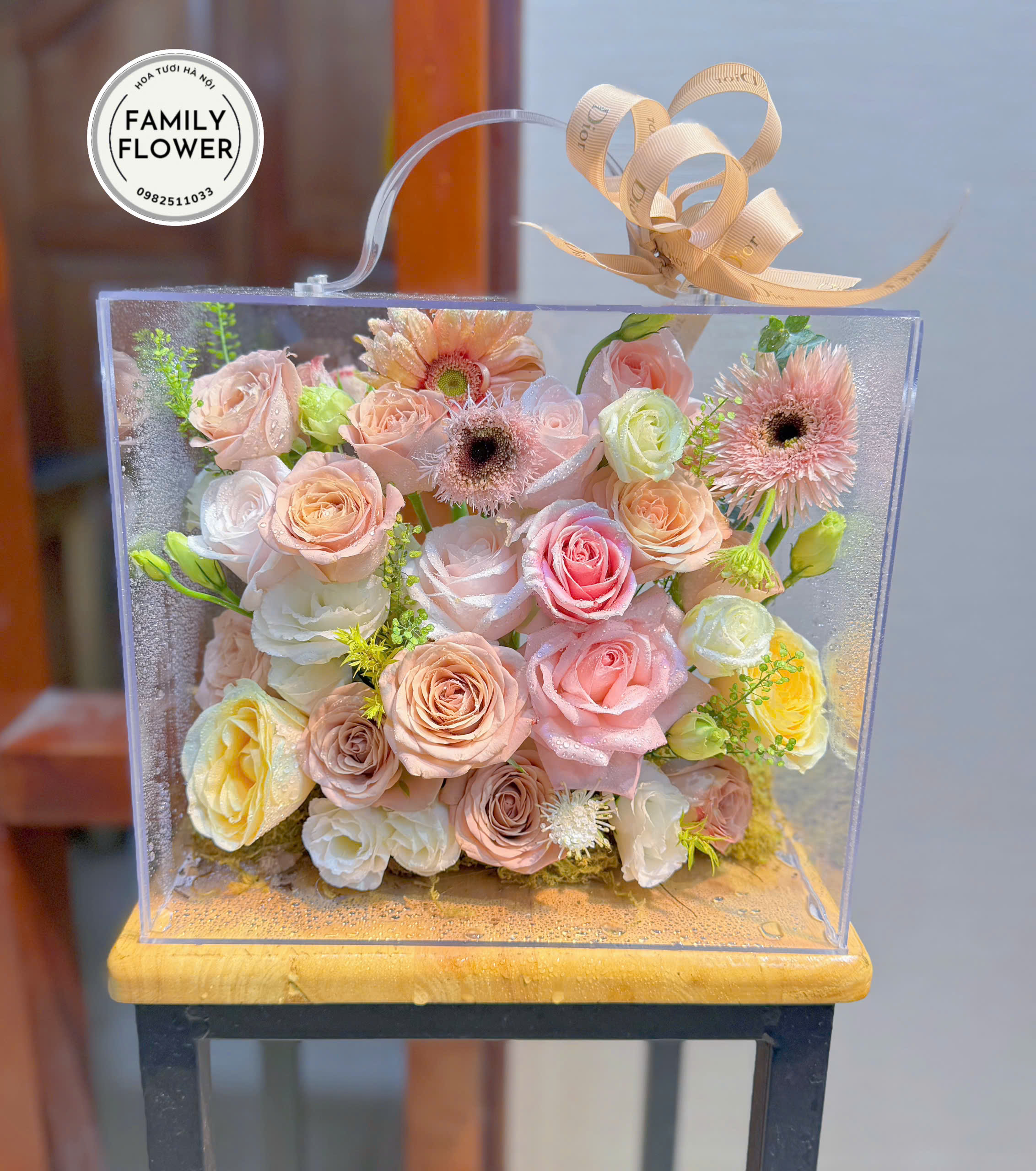 Vali hoa tặng sinh nhật ở quận Ba Đình Hà Nội ! Hoa sinh nhật Ba Đình Hà Nội