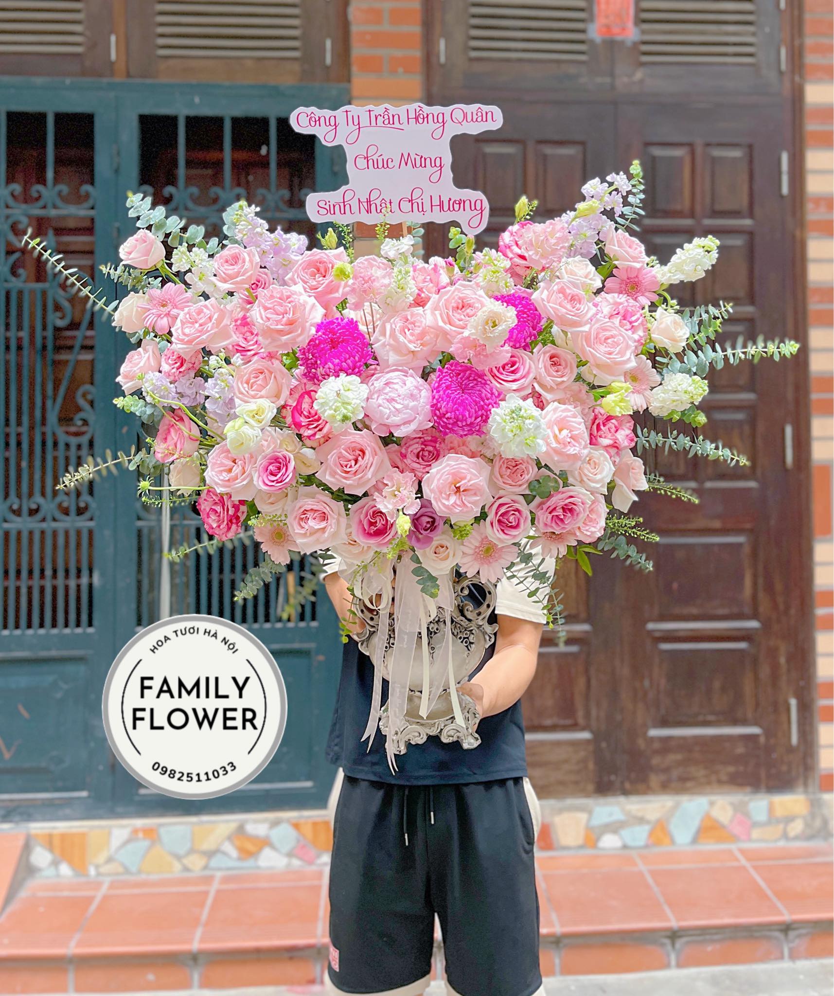 Bình hoa tặng chúc mừng nhân ngày nhà giáo Việt Nam tại Hà Nội