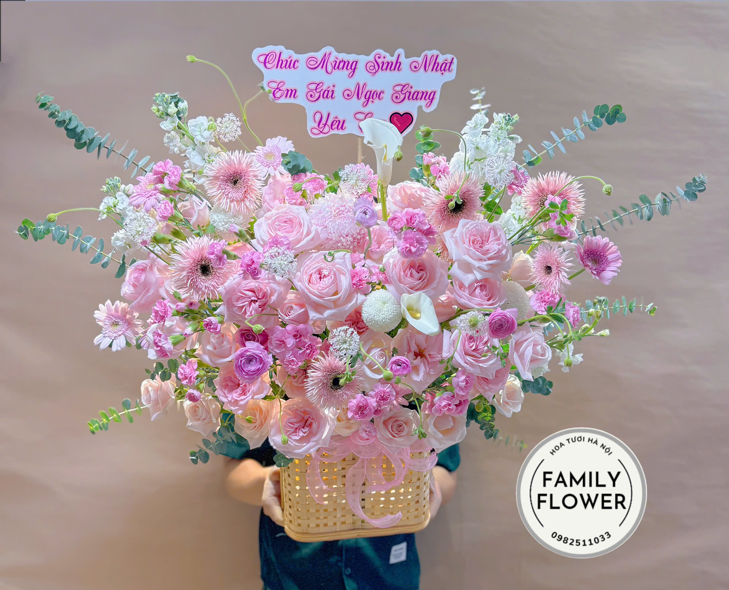 Gợi ý những mẫu hoa tươi nhân ngày 20/10 tặng vợ , mẹ, người yêu,... ! Hoa 20/10 tại Hà Nội ! Mua hoa online tại Hà Nội