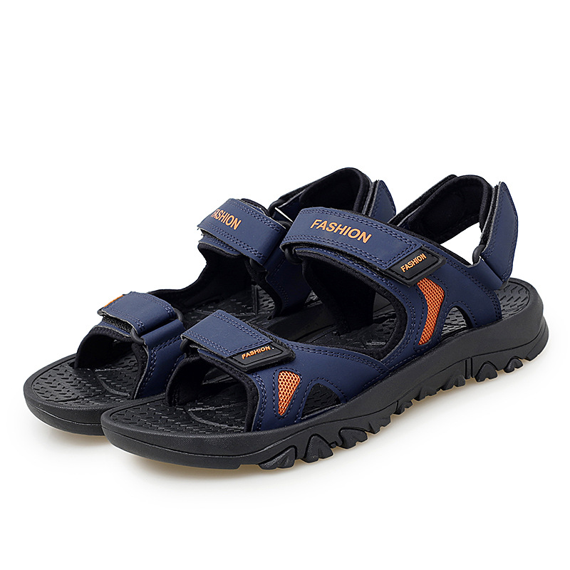 Giày Sandal Big Size Nam 2 Quai Ngang 45 46 47 48 49 50