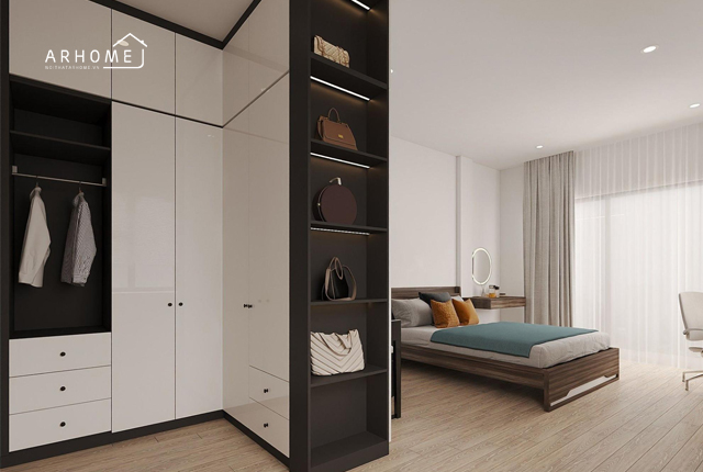 Mẫu thiết kế nội thất căn hộ 1 phòng ngủ