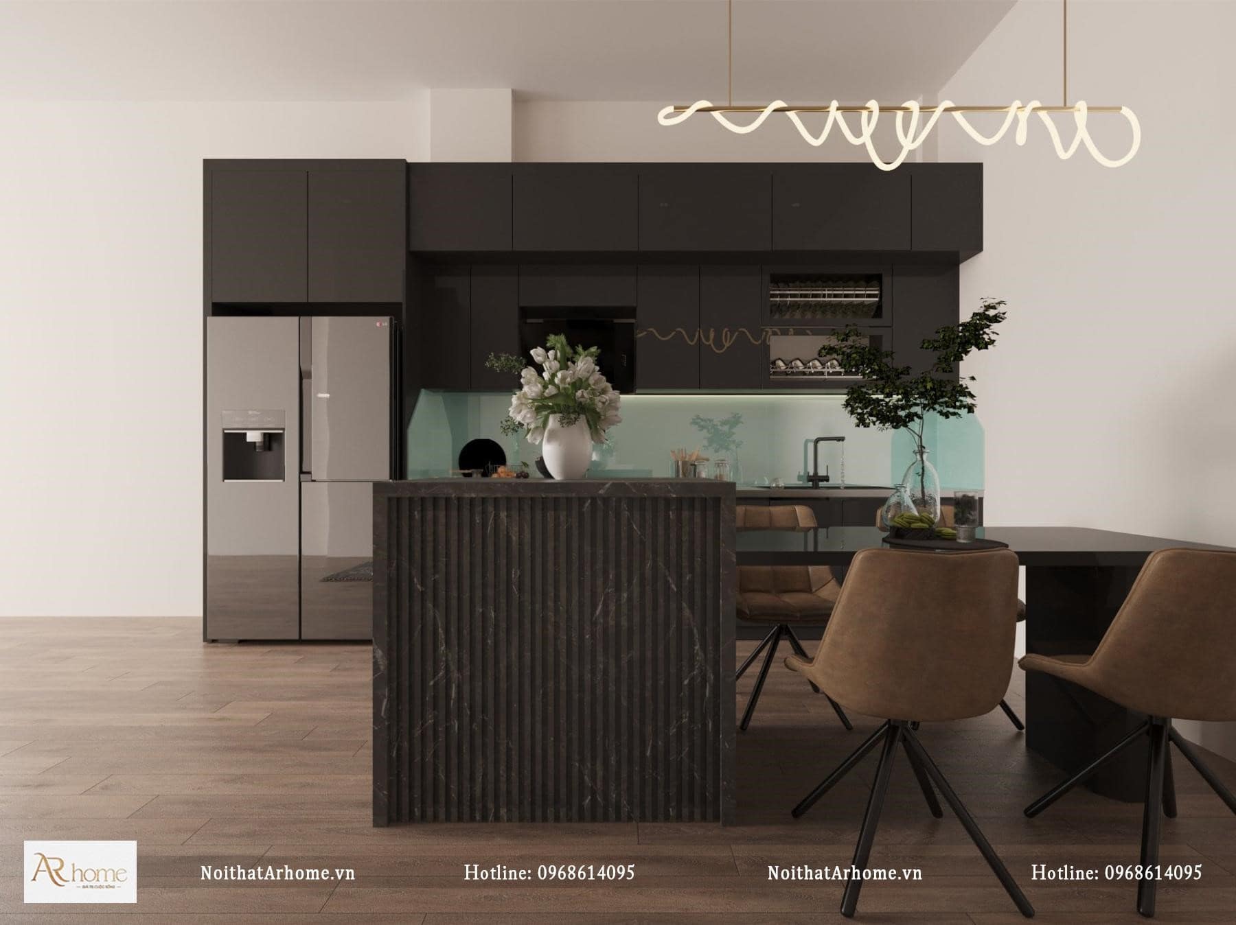 tu-bep-nhua-picomat-ket-hop-ban-dao