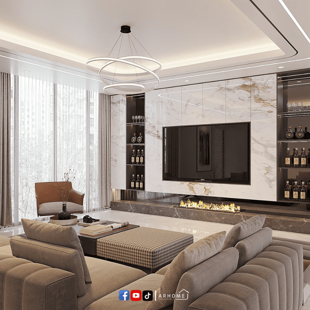 Phòng Khách Nhà Phố