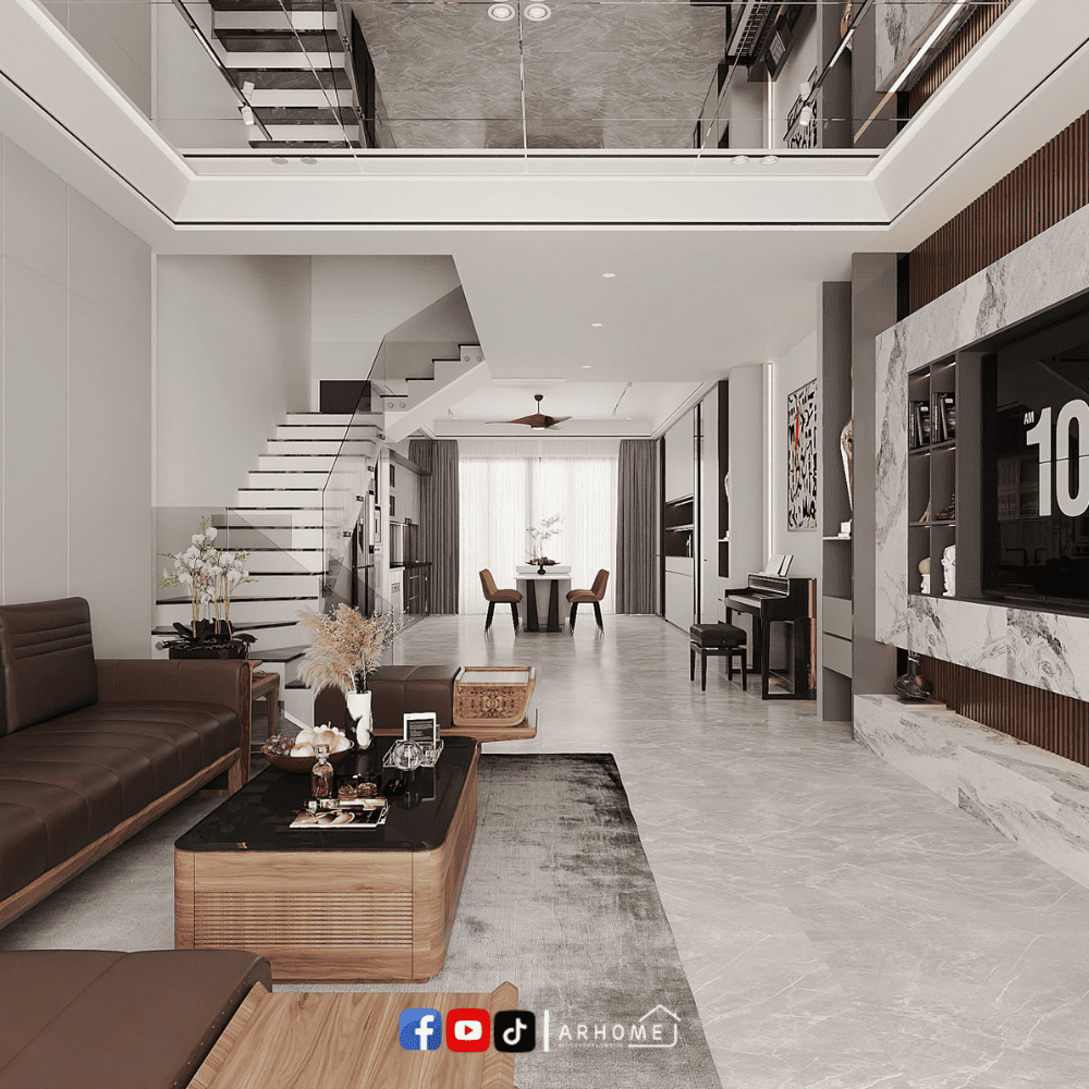 Phòng Khách Nhà Phố