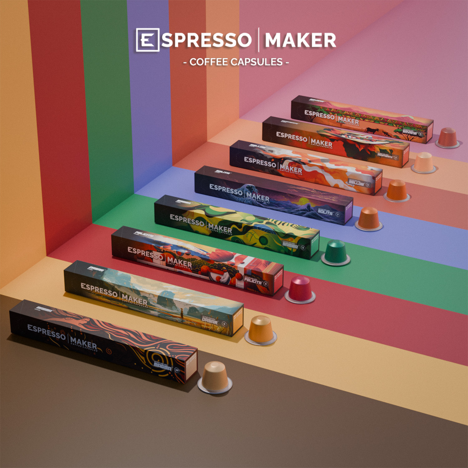 cà phê viên nén Espressomaker