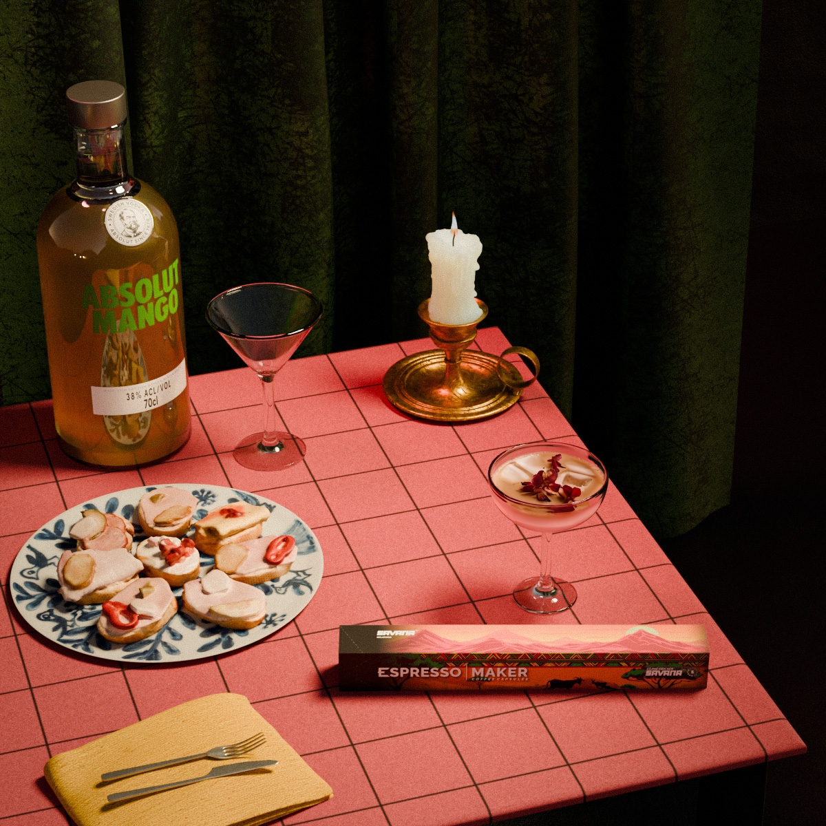 viên nén cà phê Savana