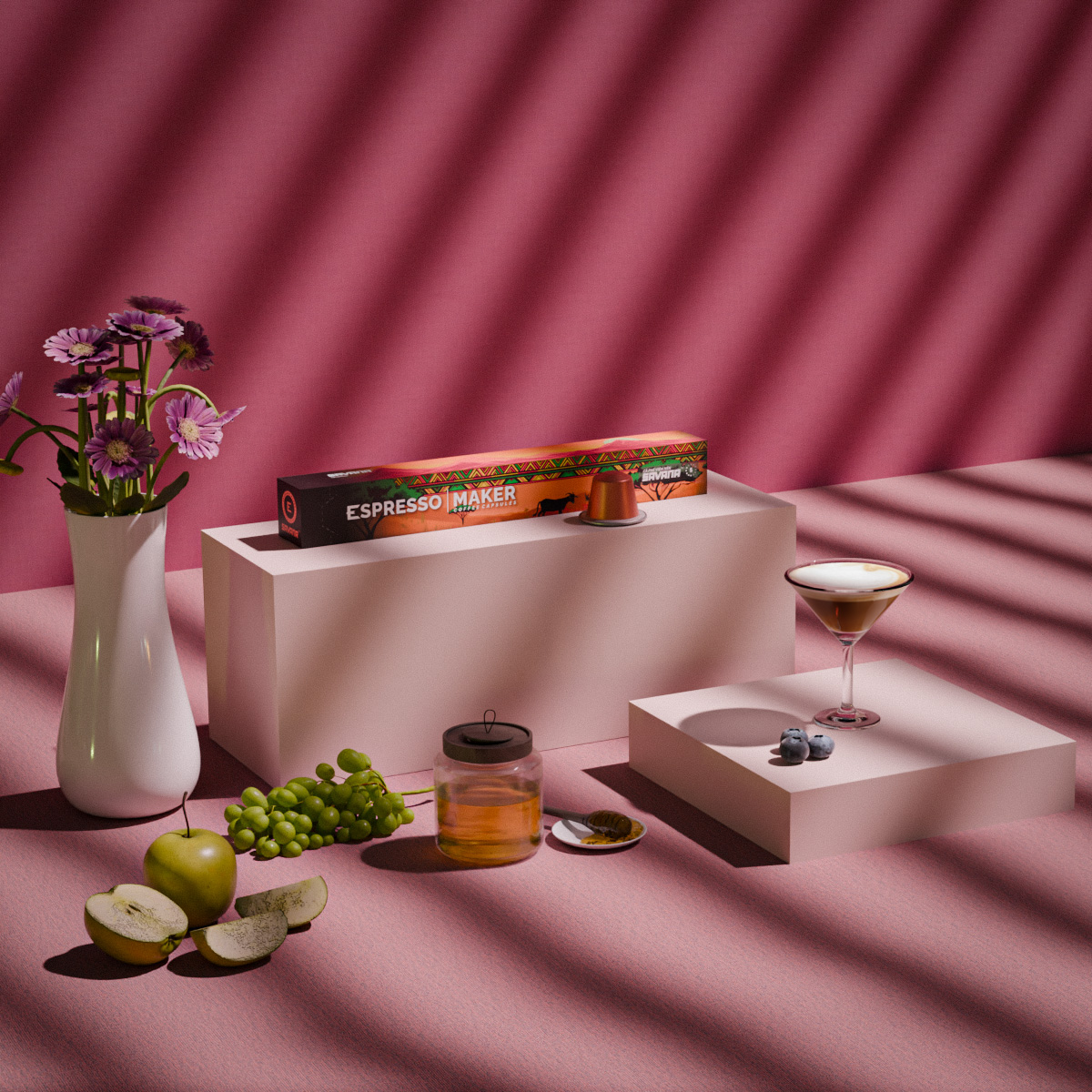 cà phê viên nén Savana