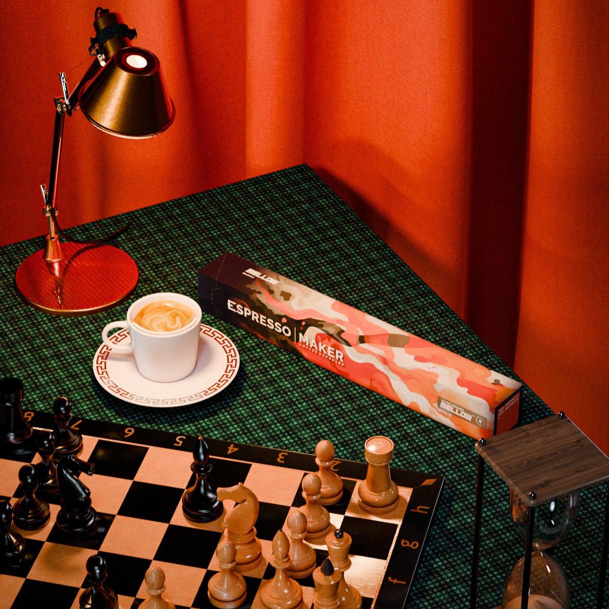 viên nén cà phê Mellow