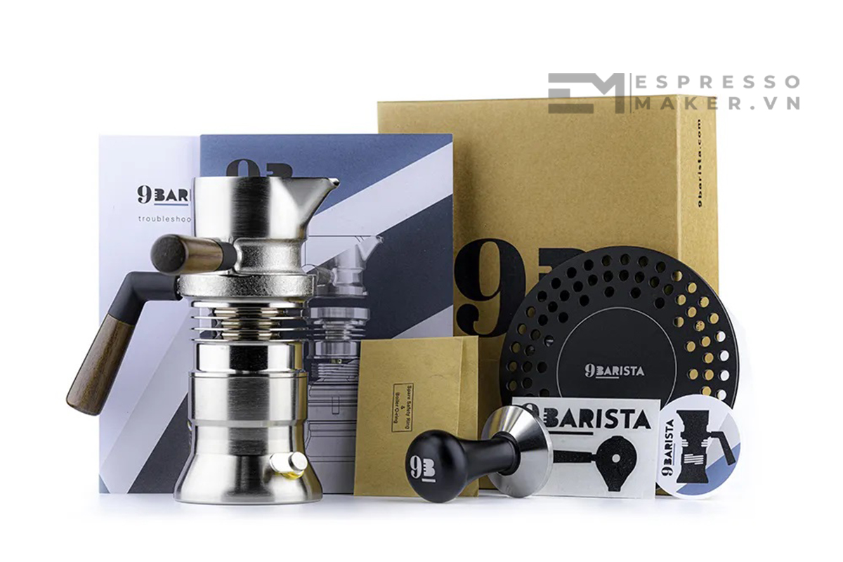 unbox ấm 9Barista