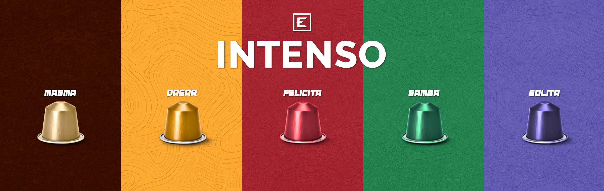 cà phê viên nén Espressomaker dòng Intenso