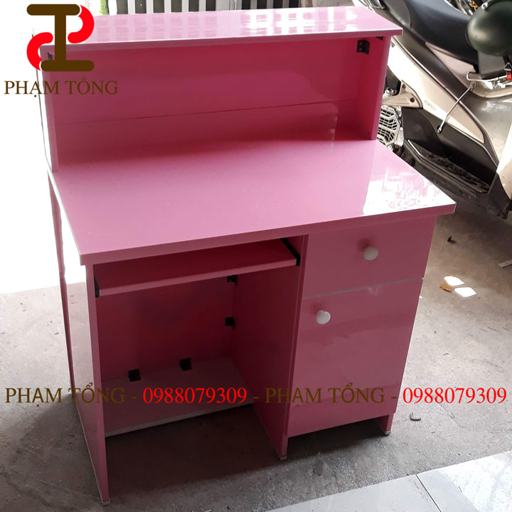 Quầy thu ngân mini nhựa đài loan dành cho shop quần áo