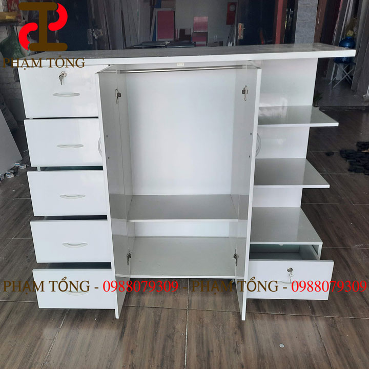 Tủ quần áo full trắng giá rẻ nhựa đài loan quận 12 tphcm