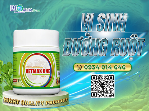 Vetmax One - Vi sinh duong ruot cao cap giup tom sinh truong tot