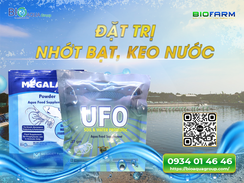 Sản phẩm đặc trị nhớt bạt, keo nước