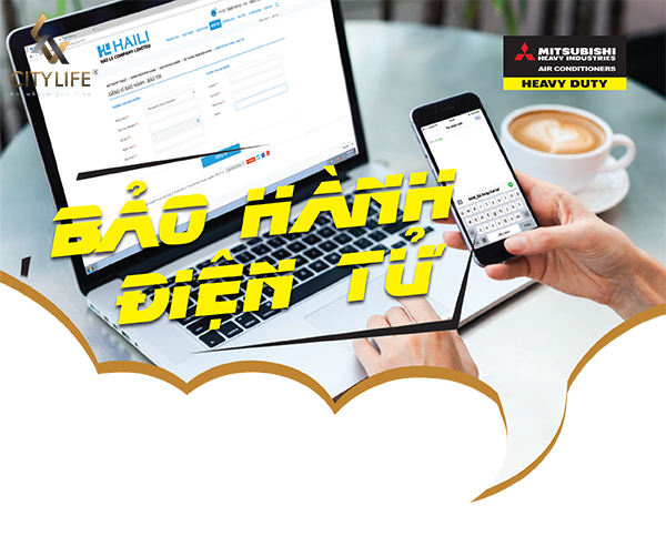 Đăng ký bảo hành điều hòa Mitsubishi Heavy điện tử
