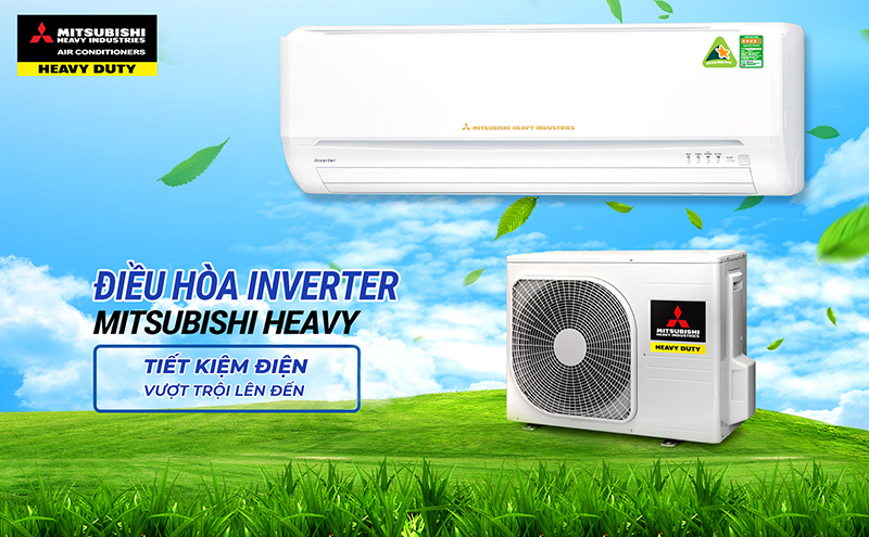 Điều hòa Mitsubishi Heavy Inverter tiết kiệm điện
