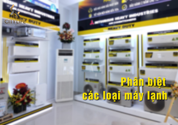 Phân biệt các loại điều hòa không khí
