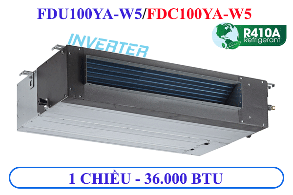 Điều hòa nối ống gió Mitsubishi Heavy 1 chiều inverter 34000BTU FDU100YA-W5