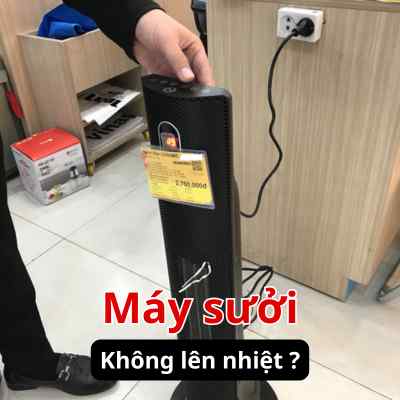 Cách kiểm tra máy sưởi điện khi không lên nhiệt