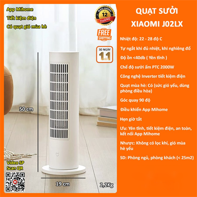 Máy sưởi XIaomi J02LX