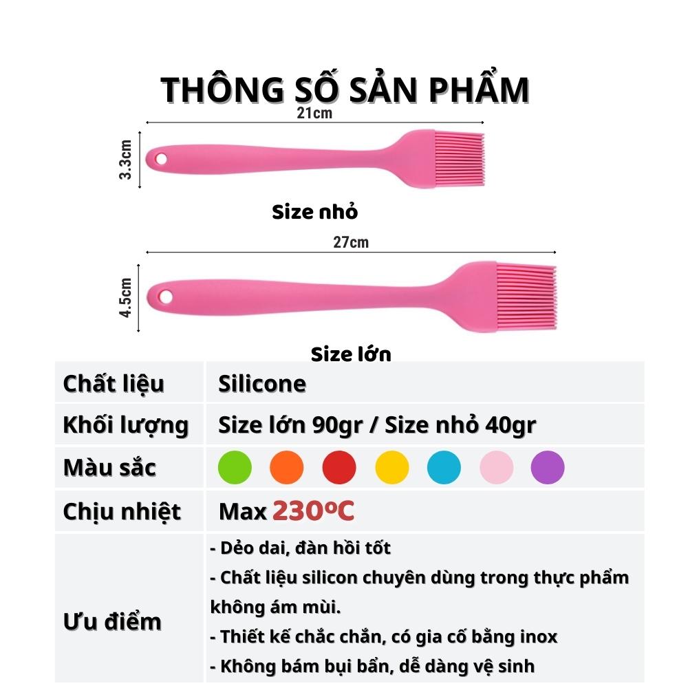 chổi quét dầu ăn sililcon