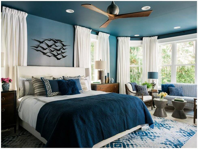 Phòng ngủ cho người mệnh Thủy