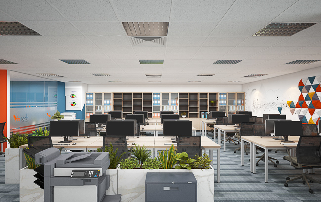 Lợi Ích Khi Bố Trí Nội Thất Văn Phòng Làm Việc Đẹp Chuyên Nghiệp