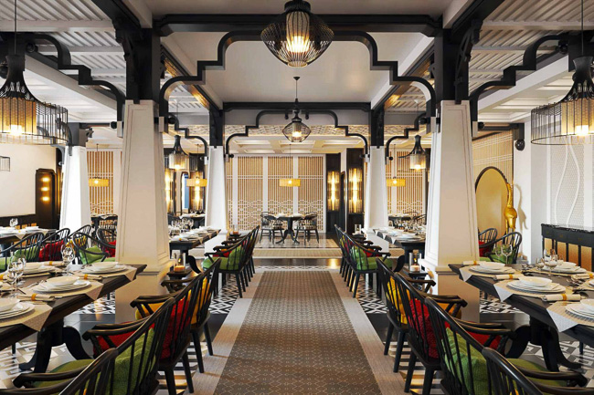 Thiết Kế Nội Thất Nhà Hàng Phong Cách Indochine