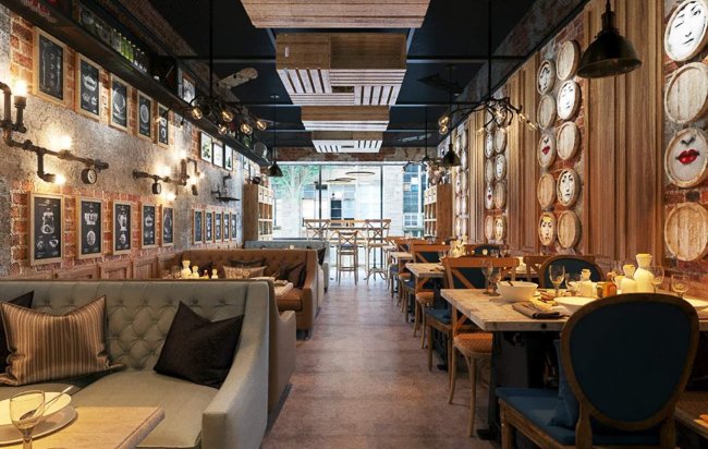 Phong Cách Thiết Kế Nội Thất Nhà Hàng Đương Đại Đẹp Độc Đáo