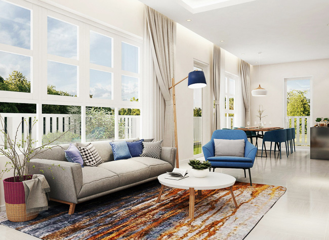 Ghế Sofa và Bàn Kế Bên