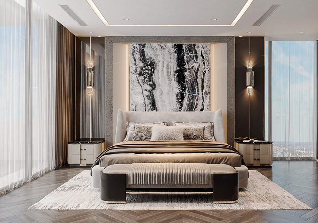 Nội thất phòng ngủ thông minh 19m2