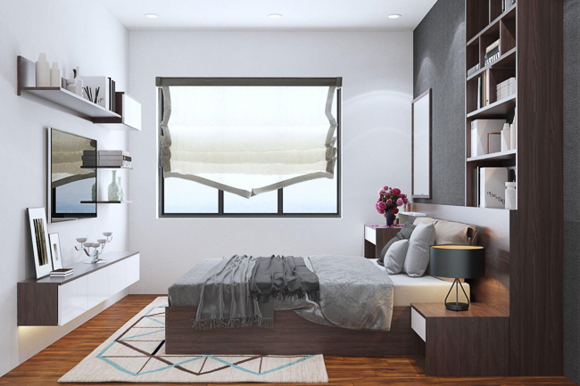 Mẫu thiết kế phòng ngủ sang trọng cho nhà phố đẹp