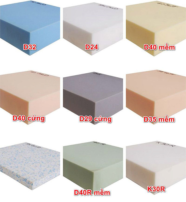 Ứng dụng của nệm mút D40 là gì?