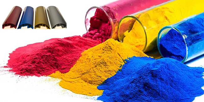 Màu sắc nhôm sơn tĩnh điện